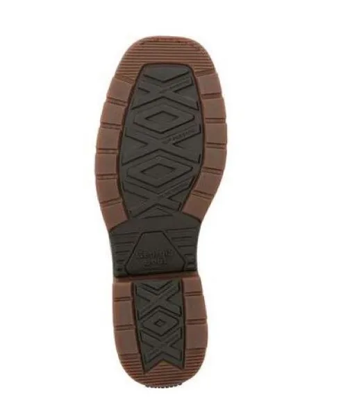 Georgia Boot Brown top Carbo-Tec LTR Waterproof Pull On Boot GB00470