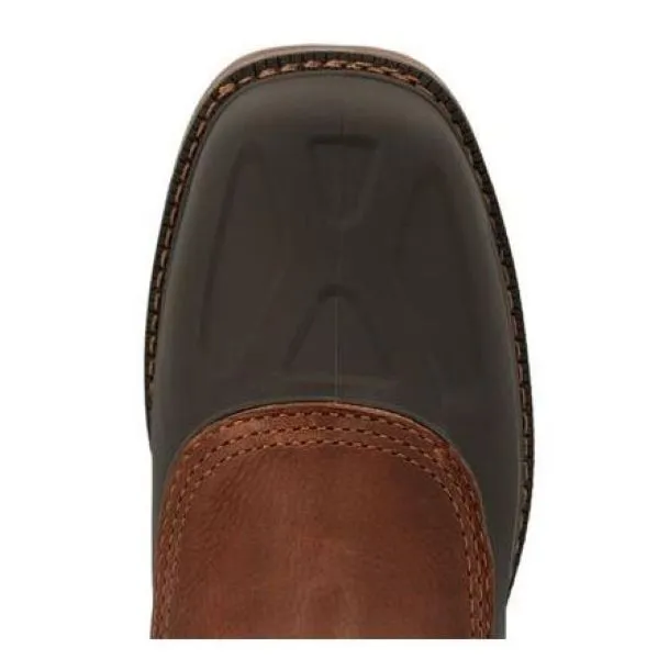 Georgia Boot Brown top Carbo-Tec LTR Waterproof Pull On Boot GB00470