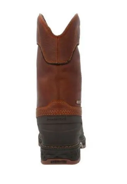 Georgia Boot Brown top Carbo-Tec LTR Waterproof Pull On Boot GB00470