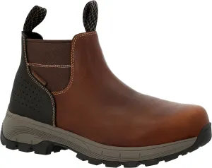 Georgia Boot Eagle Trail Waterproof Chelsea Boot Size 8.5(W)