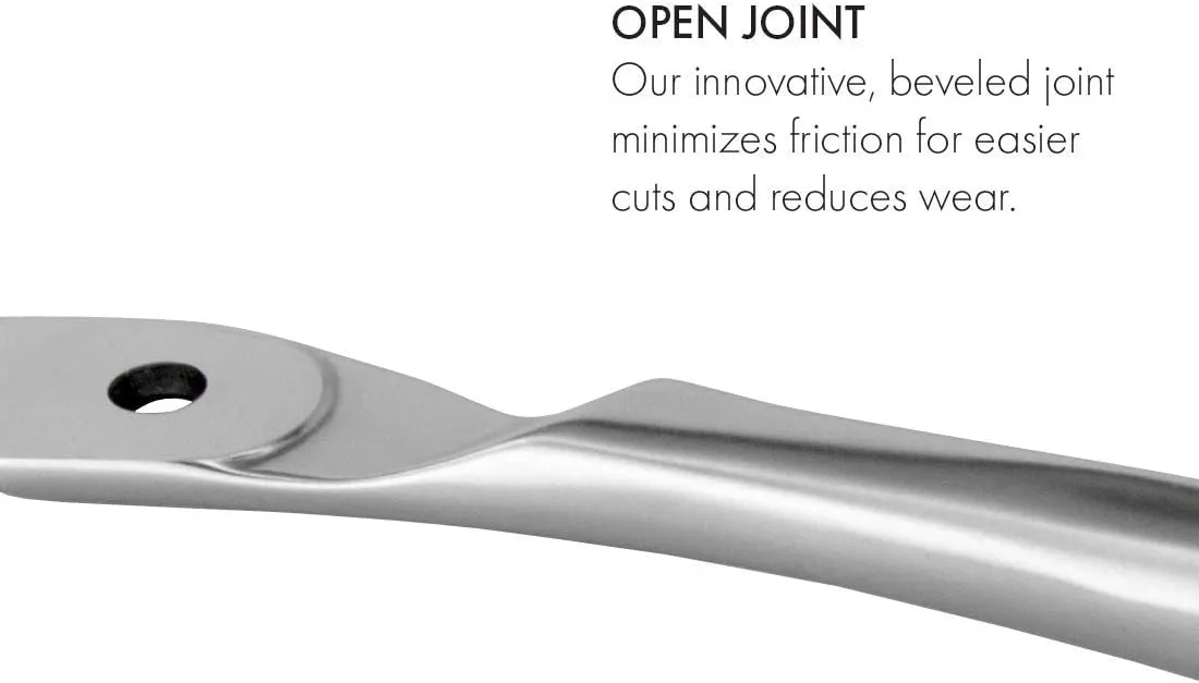 GERMANIKURE Standard Professional Cuticle Trimmer - 1/2 Half Jaw Nipper - Ethically Made in Germany - FINOX Stainless Steel Sharp Cuticle Remover in Leather Case – Manicure Tool, r175, 5mm