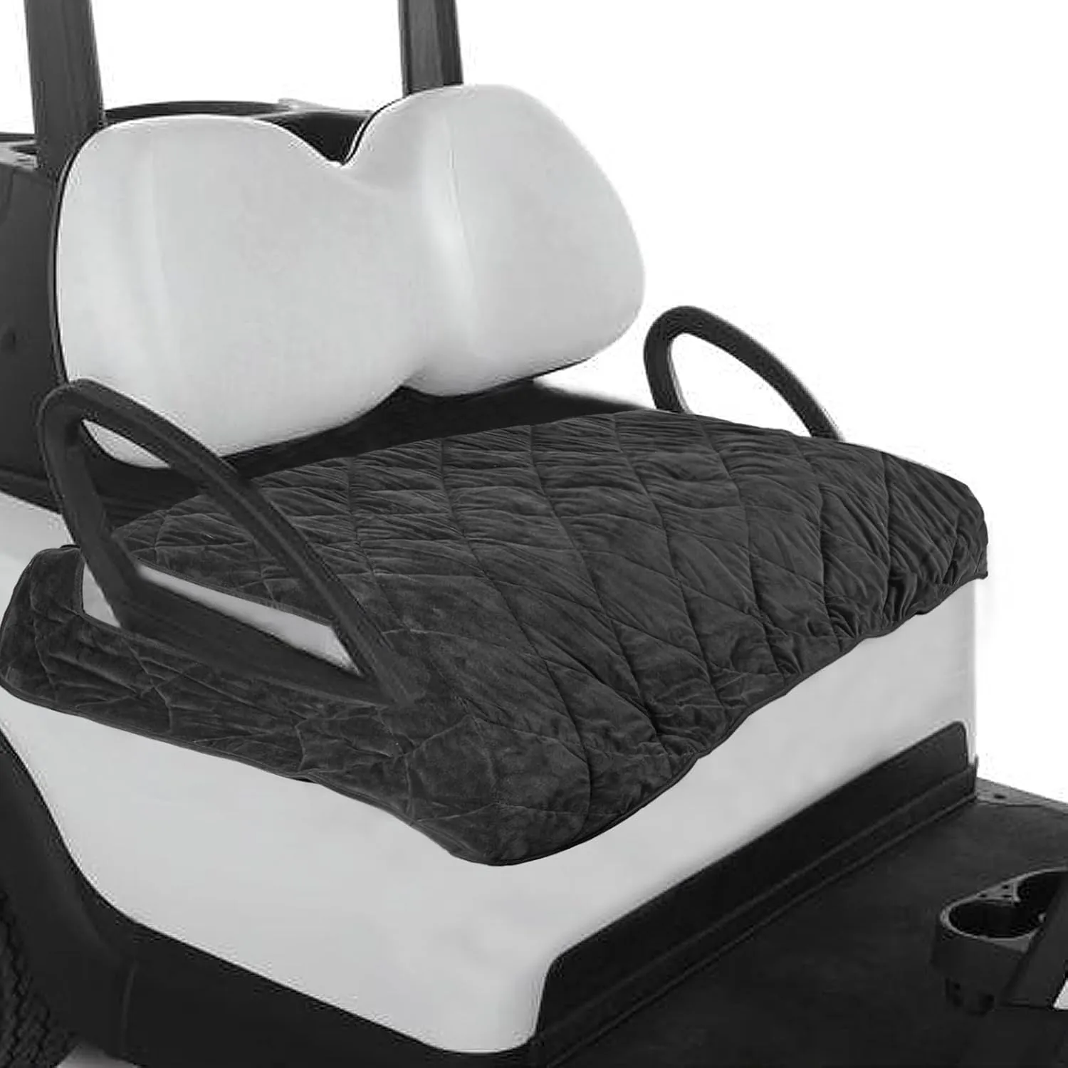 Golf Cart Seat Covers,EZGO Seat Cover,Heavy Duty Golf Cart Seat Blanket,Waterproof Travel Sports Cart Seat Cushion Covers for 2 Person Seats Club Car,Winter Golf Cart Accessories,Golf Cart Seat Cover