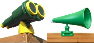 Gorilla Playsets Jumbo Binoculars and Megaphone Swing Set Accessories