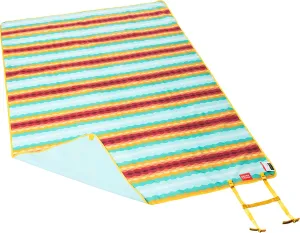 Grand Trunk Meadow Mat Large - Waterproof Outdoor Blanket for Picnic, Beach & Camping, Stakes Included (Horizon)