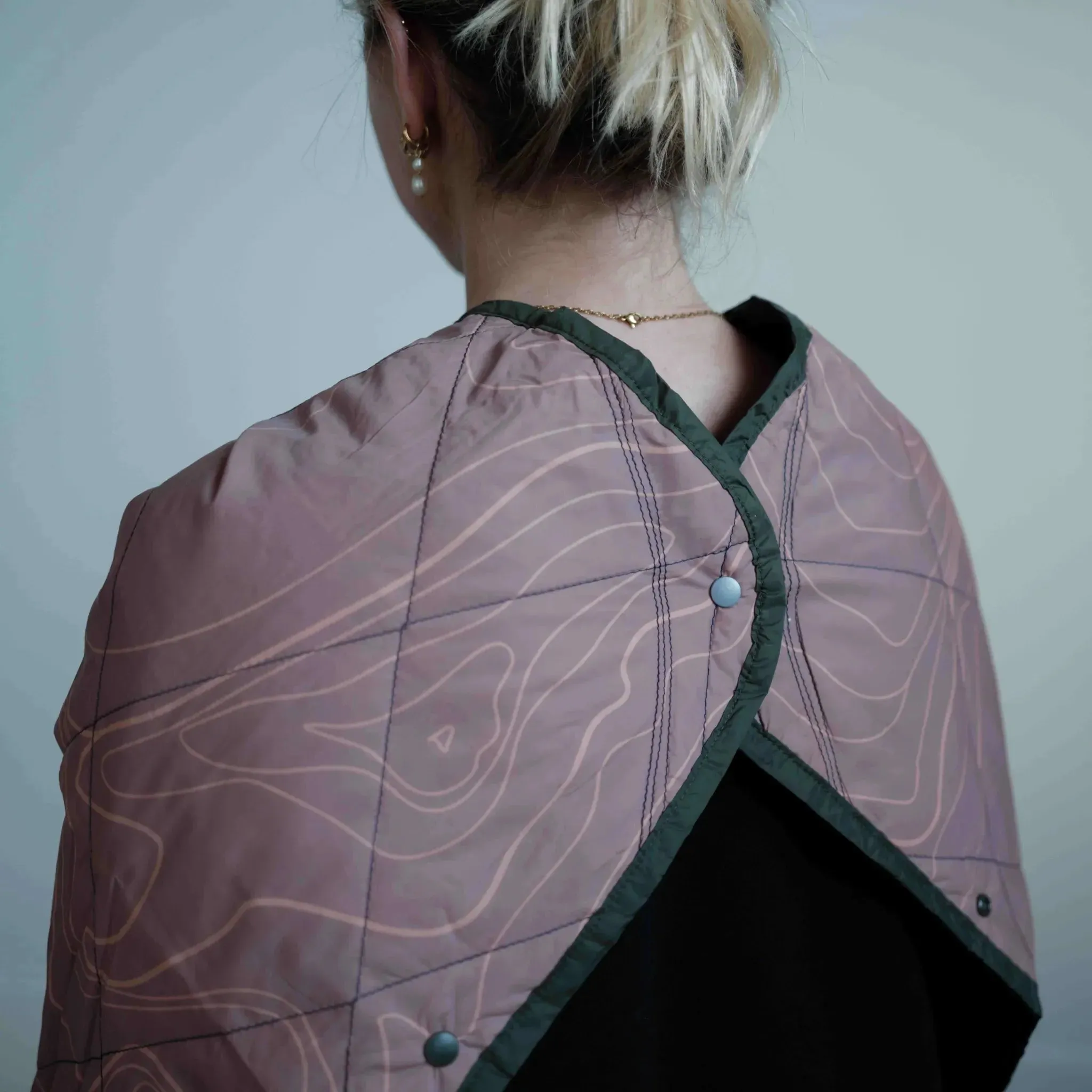 Gravel Travel UltraPak Everyday Blanket - More Packable & Puffy - Topo