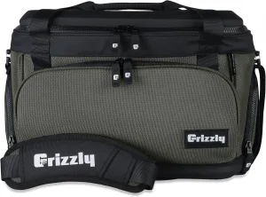 Grizzly Drifter 20 Soft Sided Cooler | 20 qt Flip-Top Cooler Bag | Ice Chest for Beach Boat Camping Fishing Hiking Hunting Picnic | Lightweight Portable Insulated Waterproof