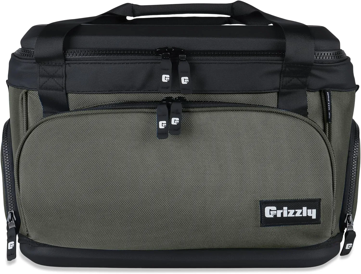 Grizzly Drifter 20 Soft Sided Cooler | 20 qt Flip-Top Cooler Bag | Ice Chest for Beach Boat Camping Fishing Hiking Hunting Picnic | Lightweight Portable Insulated Waterproof