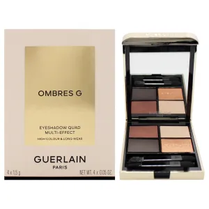 Guerlain Ombres G Eyeshadow Quad - 940 Royal Jungle for Women - 0.2 oz Eye Shadow