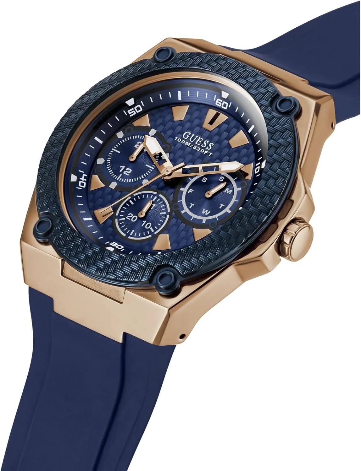 GUESS Men's Stainless Steel Quartz Watch