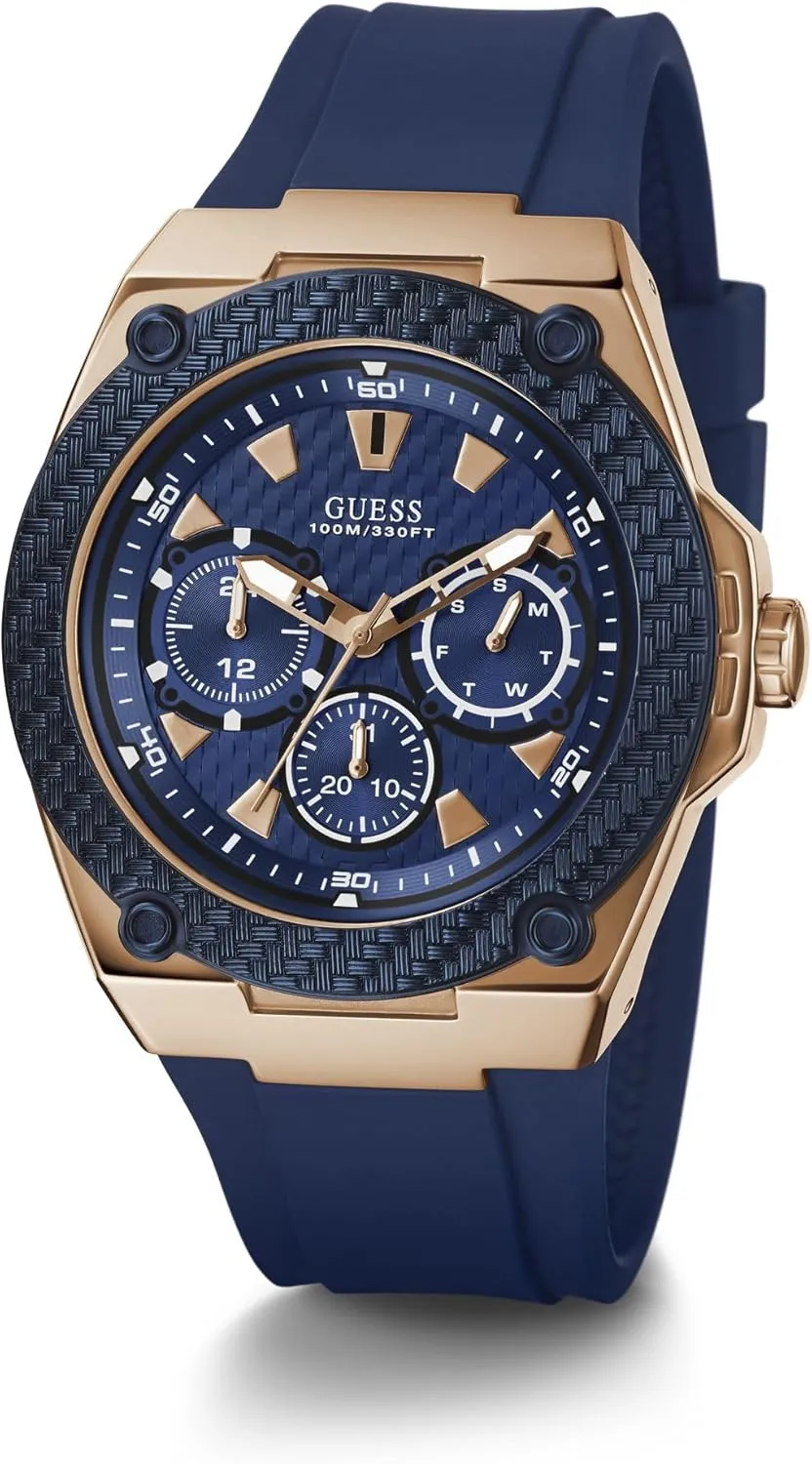GUESS Men's Stainless Steel Quartz Watch
