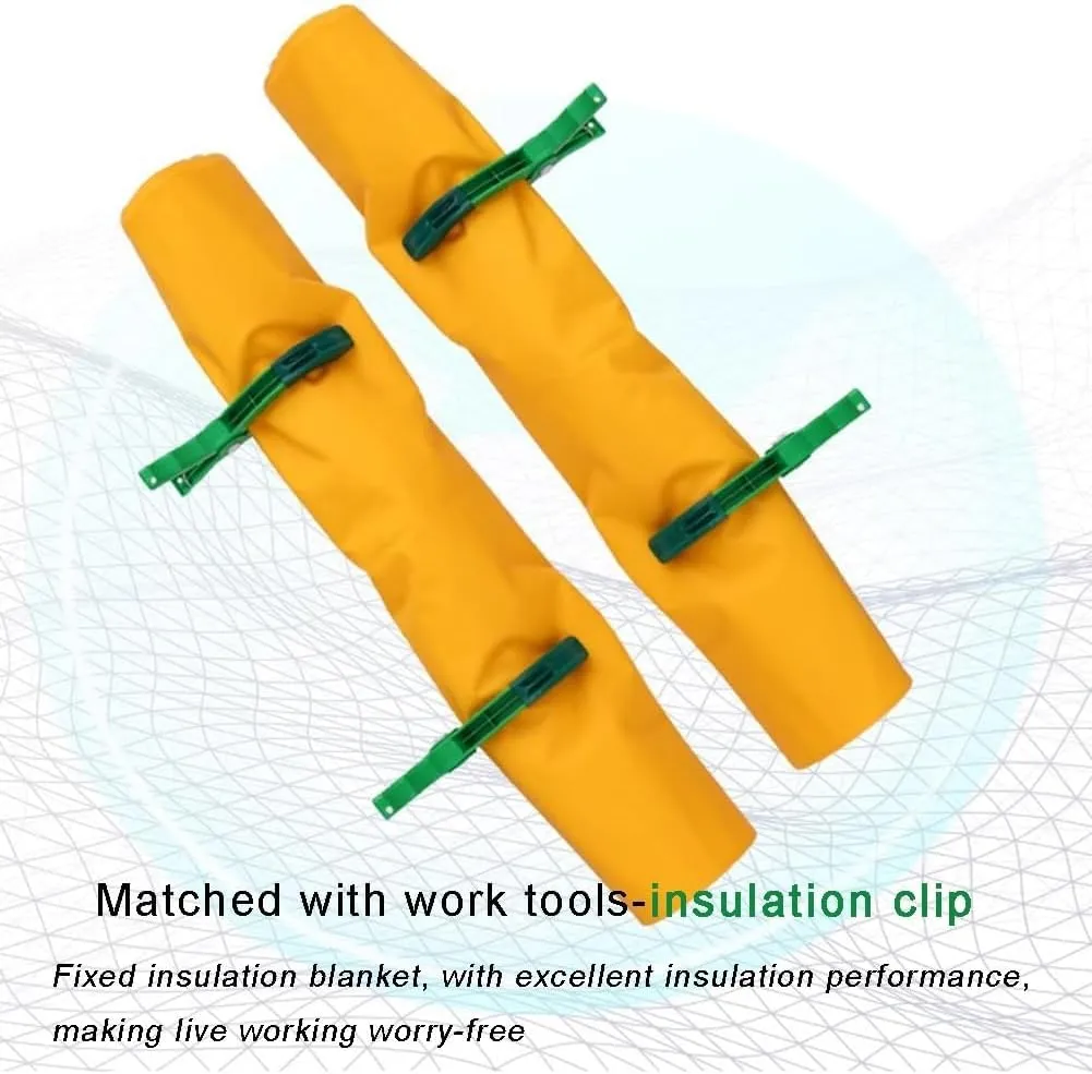 GZHERVICES Insulating Blanket, Insulation Safety Blanket for Hv Line Worker, Power Insulation Carpet/Mat, Distribution Room/Electrical Work Insulated Resin Blanket(Yellow-0.4kv,1000x1000mm)