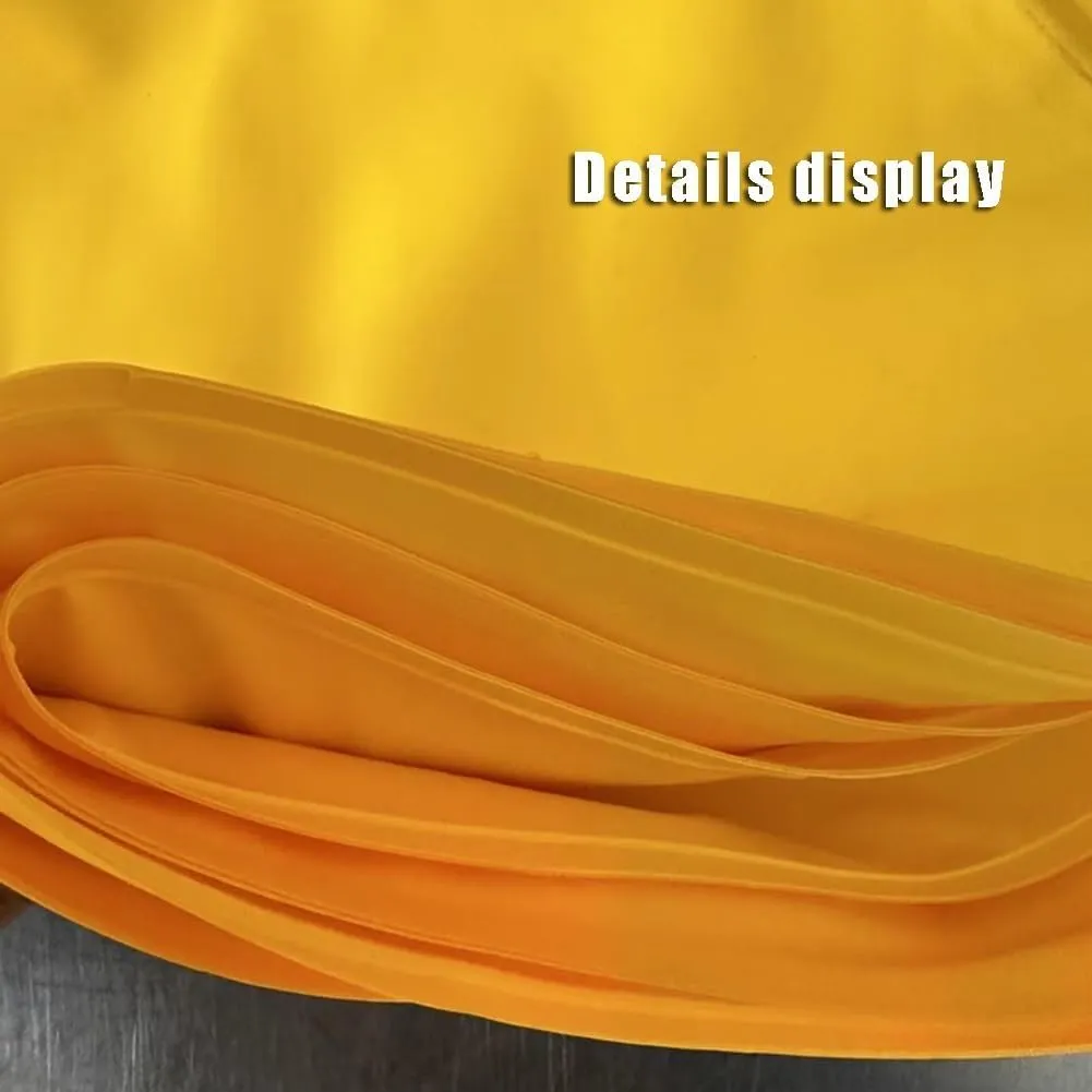 GZHERVICES Insulating Blanket, Insulation Safety Blanket for Hv Line Worker, Power Insulation Carpet/Mat, Distribution Room/Electrical Work Insulated Resin Blanket(Yellow-0.4kv,1000x1000mm)