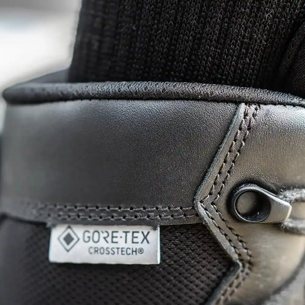 HAIX Trooper GTX Side Zip Black Boot