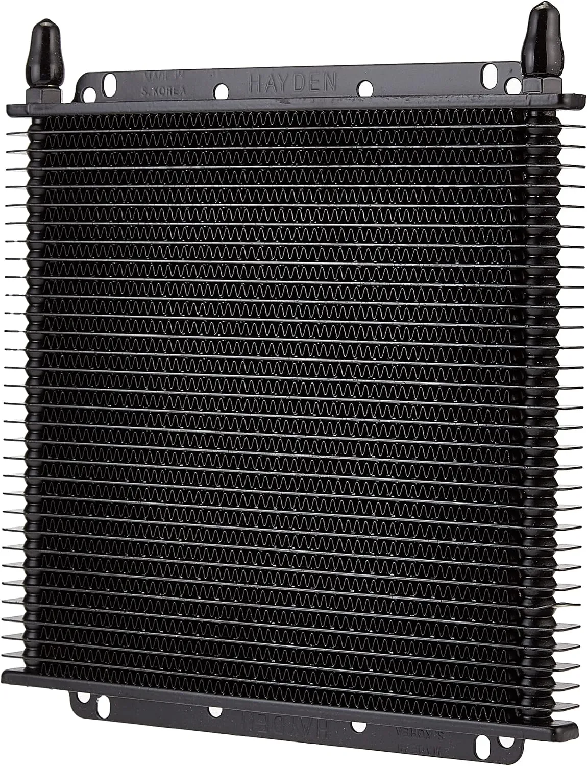Hayden Automotive 689 Universal Add-On 11.6” x 11” x 0.75” Auxiliary Transmission Cooler To Enhance Towing Capacity – Not A Direct OE Replacement Unit
