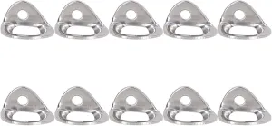 Heavy - Duty Stainless Steel Climbing Hangers 10 - Pack – Secure & Durably Anchors for Caving, Rappelling, Work & Play