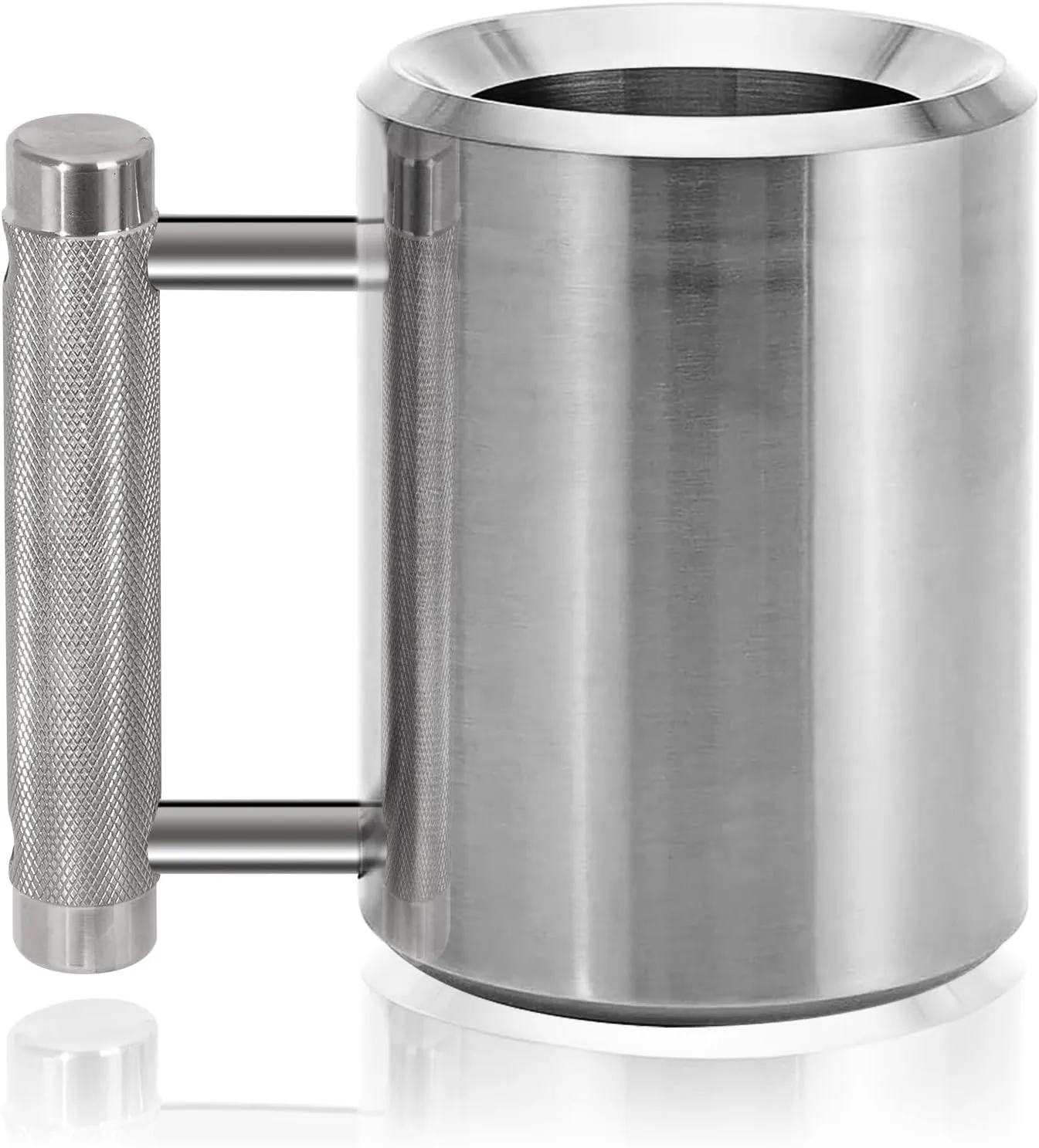 Heavy Mug, Exercise and Fitness Dumbbells, Stainless Steel Fitness Water Cup, 22lb 18lb 13lb 8.8lb