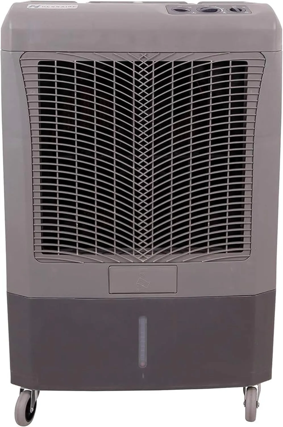 Hessaire MC37M Portable Evaporative Cooling Fan, Indoor/Outdoor High Temp Low Humidity Environments, 3100 CFM, 950 sq. ft., 3-Speed Fan, 59 dB, Gray