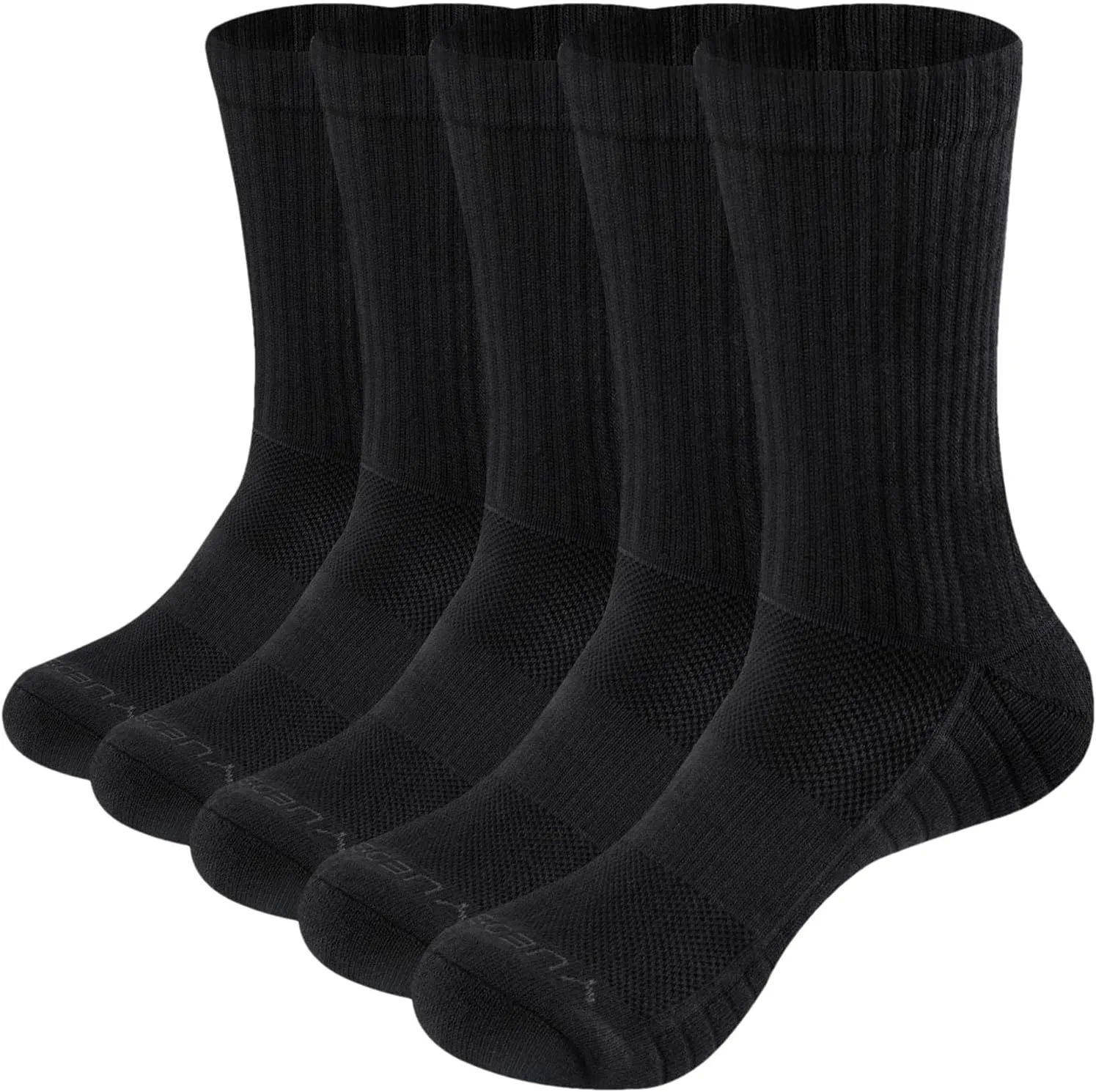 Hgvcfcv Men Thick Breathable Cotton Cushion Crew Outdoor Sports Hiking Trekking Socks Work Boot Socks For Men