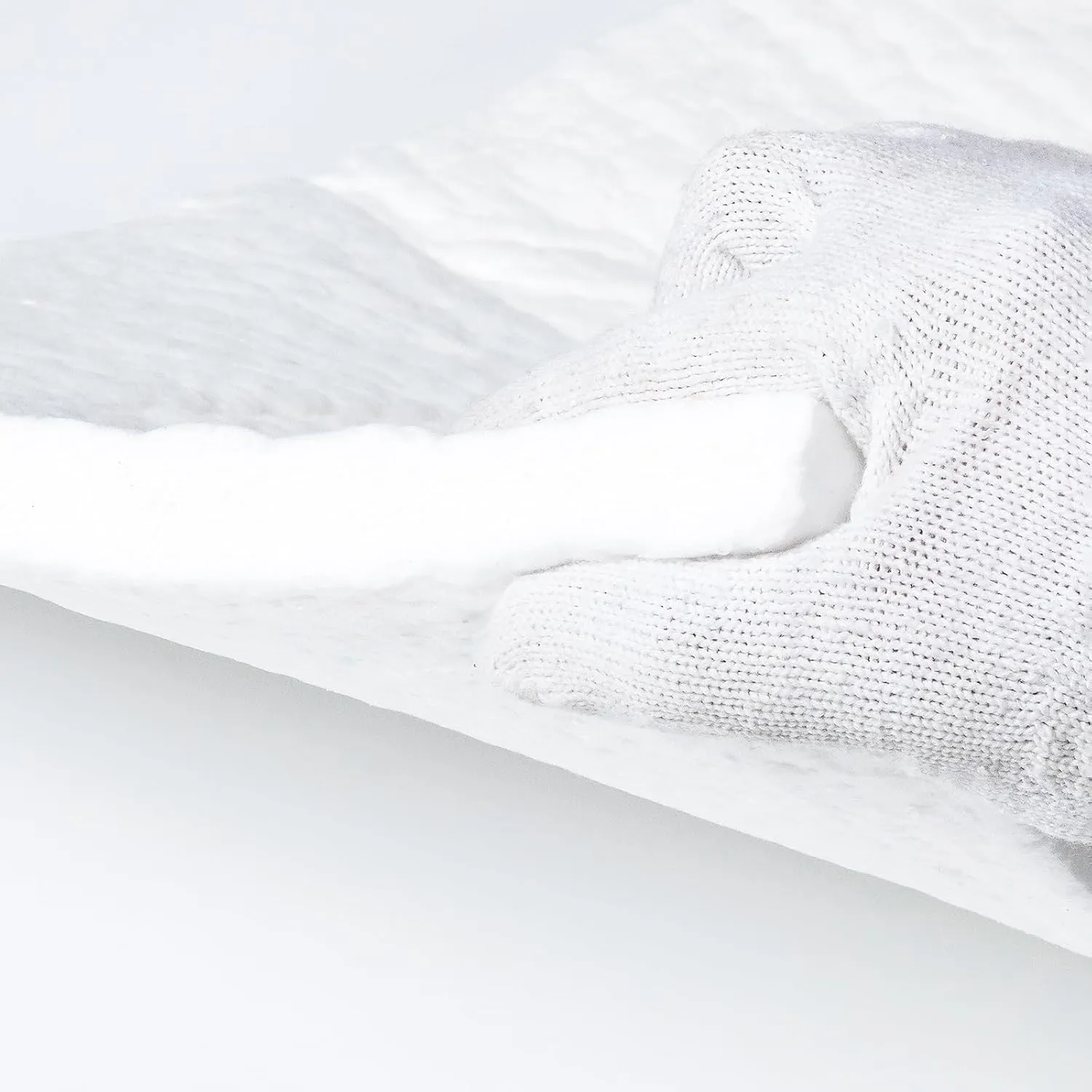 High-Temperature 2400F Ceramic Fiber Insulation Blanket 60"×24"×0.8"(Thick) - Fireproof & Heat Resistant for Dishwashers, Wood Stoves, Kilns, Forges, Furnaces, Fireplaces, Foundries, Pizza Ovens