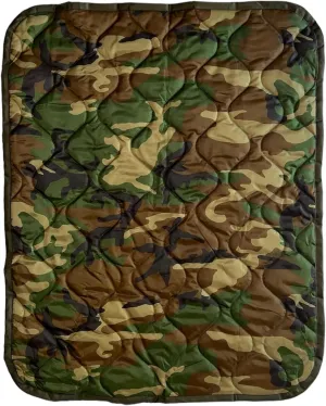 HighSpeedDaddy HSD Mini Woobie Military Style Poncho Liner Camo Kids Baby Blanket (Woodland, Baby)