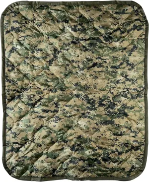 HighSpeedDaddy: Small Woobie Military Blanket & Poncho Liner for Camping & All Weather Use - Water Resistant   Ripstop - Lightweight, Thermal, Insulated - Tactical, Emergency, Outdoor - 36x30