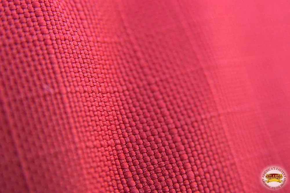 HILASON 1200D Winter Waterproof Poly Horse Blanket Belly Wrap Red | Horse Blanket | Horse 72 in