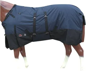 HILASON 1200D Winter Waterproof Poly Horse Blanket Belly Wrap Winter & Turnout Blanket for Horses 72 inches