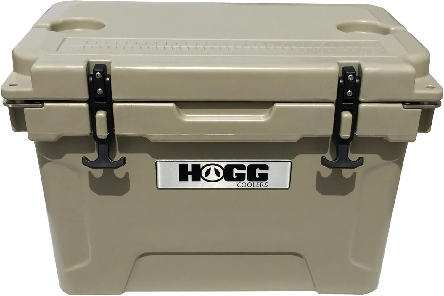Hogg 65 qt Insulated Cooler with Wheels and Handles, Rolling Ice Chest with Wheels, Rotomolded Wheeled Coolers for Camping, Drinks, Outdoors, 65qt Blue