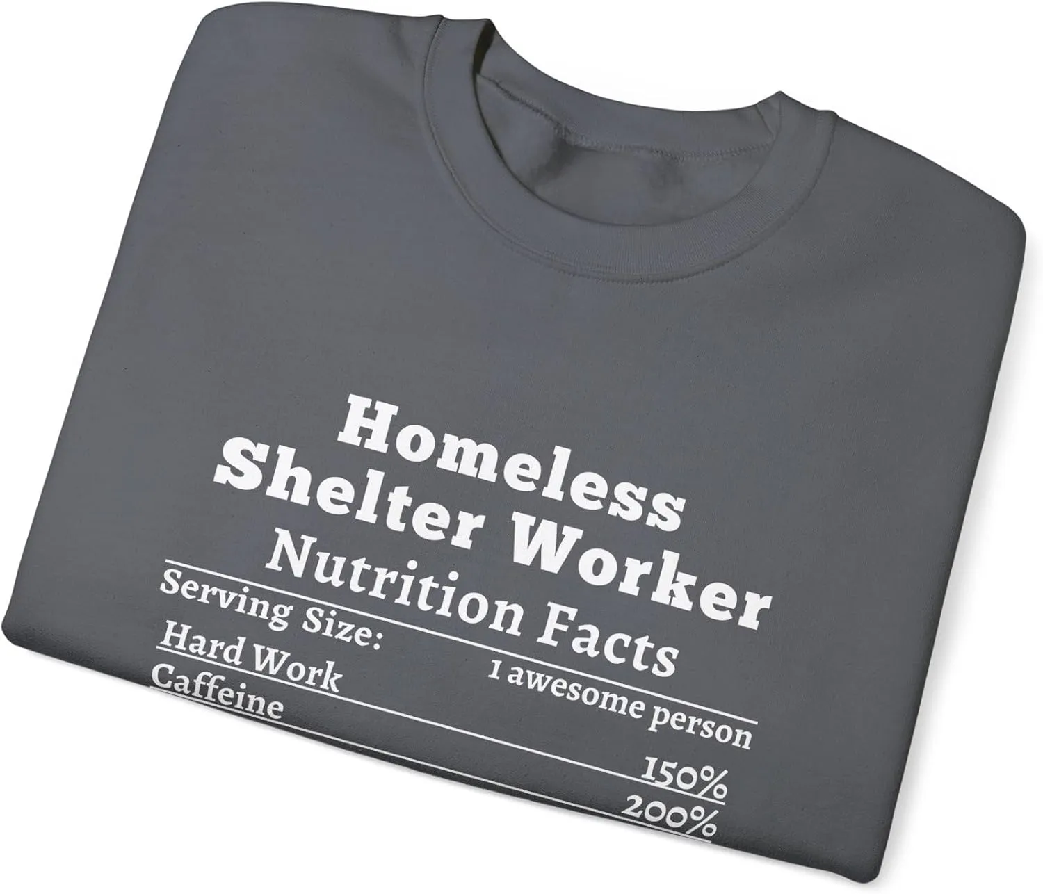 Homeless Shelter Worker Sweatshirt Gift for Social Workers Comfy Crewneck
