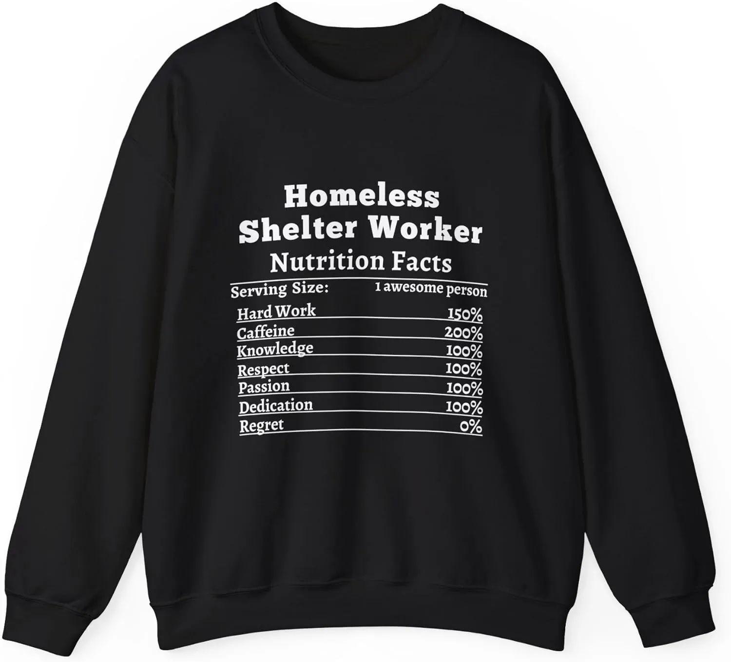 Homeless Shelter Worker Sweatshirt Gift for Social Workers Comfy Crewneck