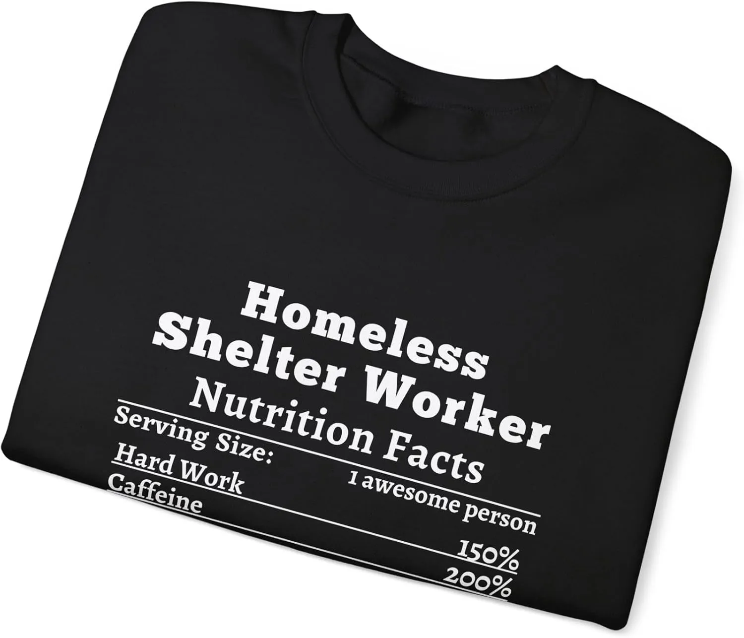 Homeless Shelter Worker Sweatshirt Gift for Social Workers Comfy Crewneck