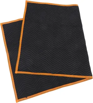 HOMSFOU Furniture Moving Blankets Quilted Fabric Small Moving Pads Packing Wraps Sound Dampening for Shipping