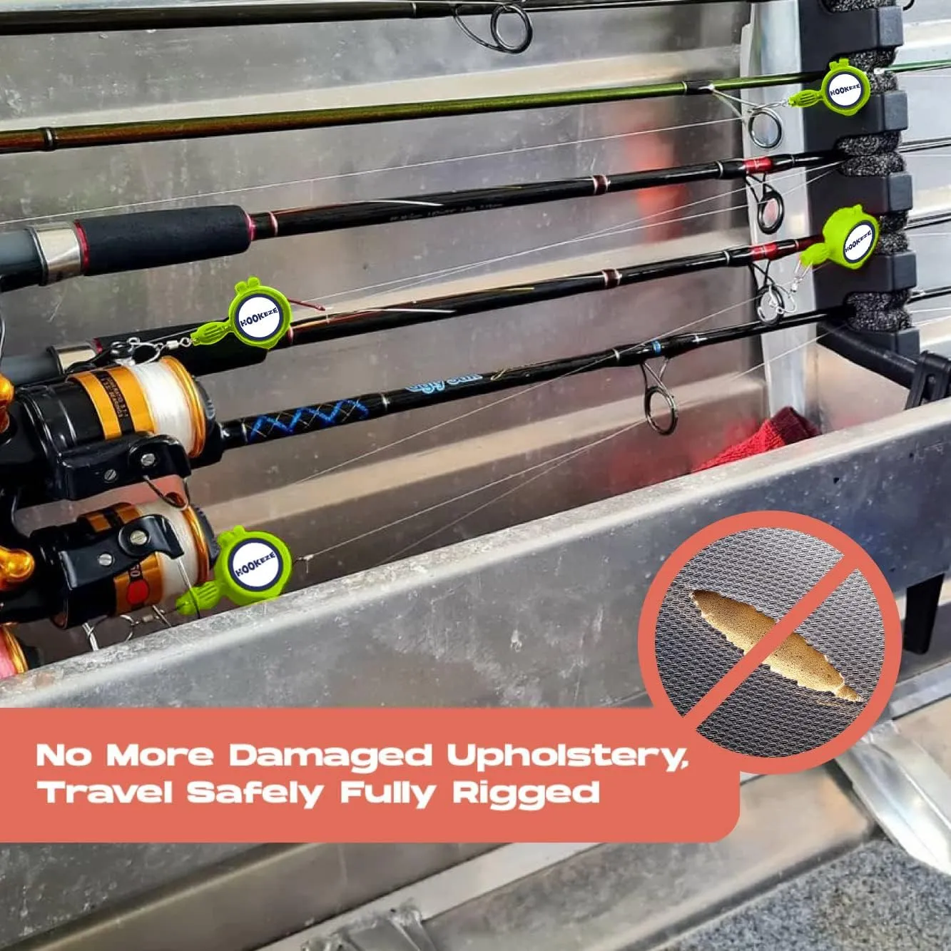 HOOK-EZE Fly Fishing Accessories - Fishing Knot Tying Tool for Tying Fishing Line to Hooks - Fishing Gear and Equipment, Gadget to Tie Knots Quick and Easy - Fishing Gifts for Men