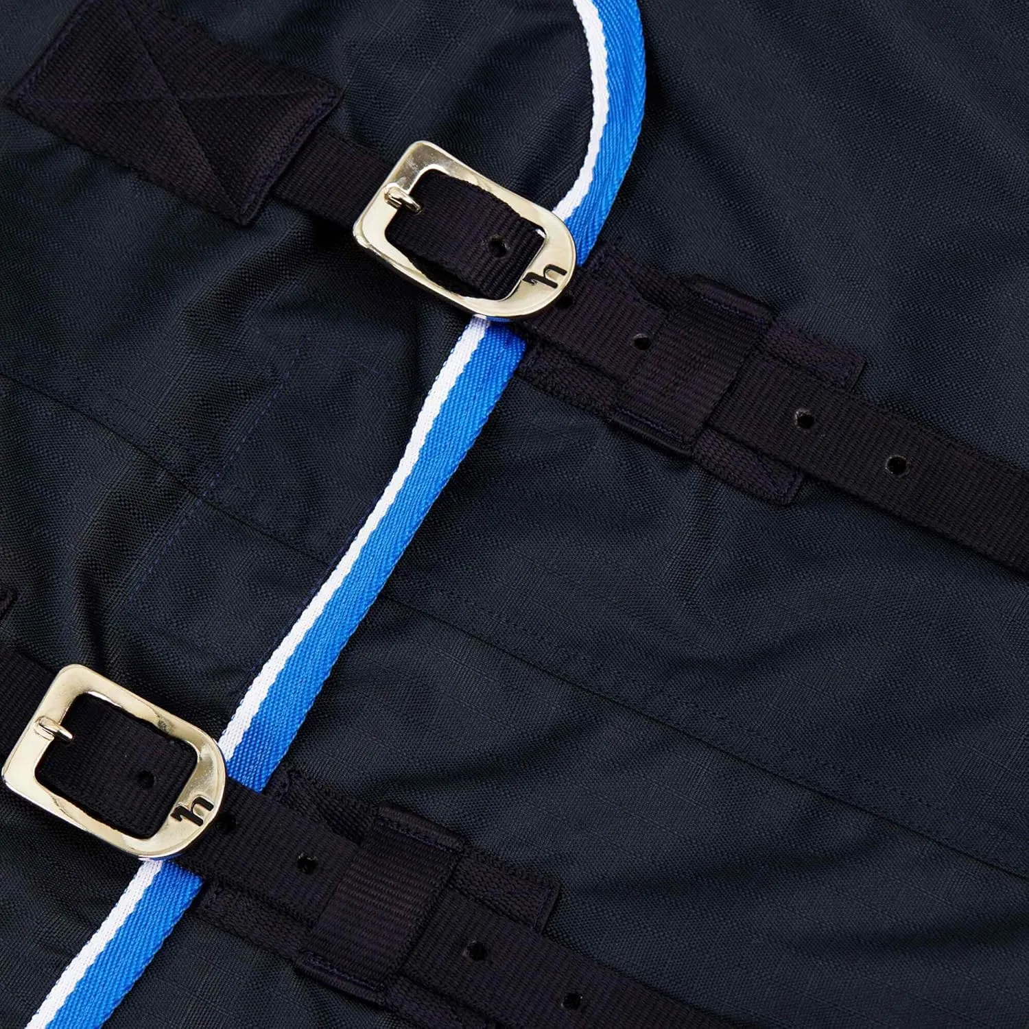 HORZE Glasgow Light Weight Waterproof Turnout Horse Sheet (No Fill) - Dark Blue - 75 in