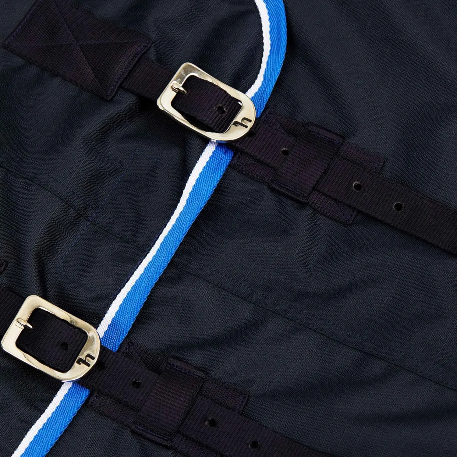 HORZE Glasgow Light Weight Waterproof Turnout Horse Sheet (No Fill) - Dark Blue - 75 in