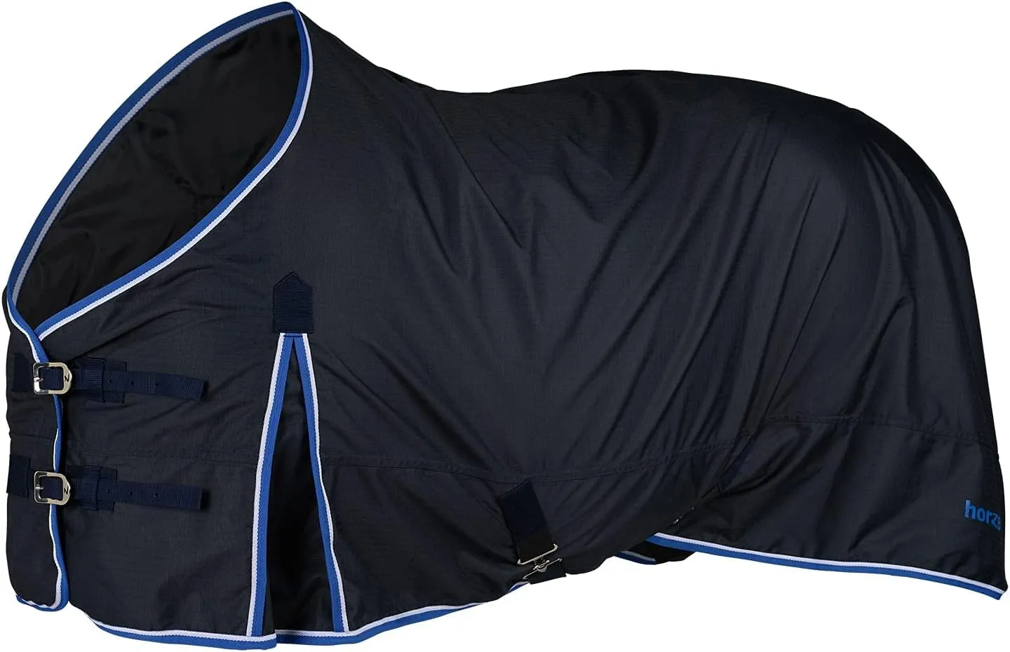 HORZE Glasgow Light Weight Waterproof Turnout Horse Sheet (No Fill) - Dark Blue - 75 in