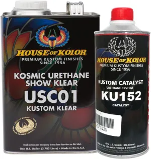House of Kolor USC01 Kosmic SHOW KLEAR GALLON KIT