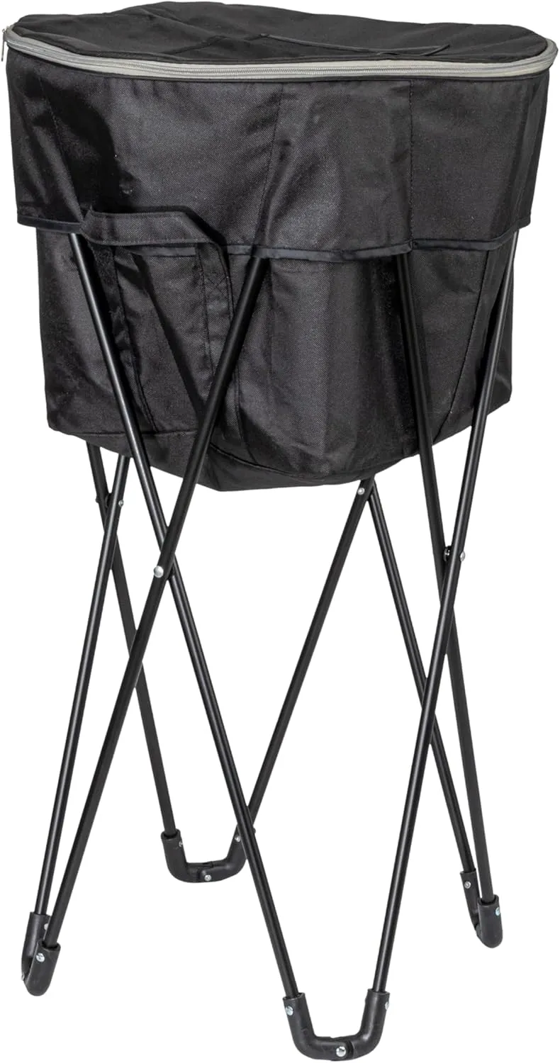 Household Essentials Thermal Standing Cooler with Travel Bag, Heavy-Duty Polyester,