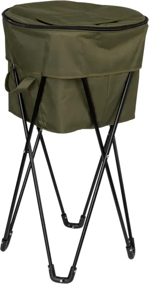 Household Essentials Thermal Standing Cooler with Travel Bag, Heavy-Duty Polyester,