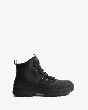 Hunter  Men's S Explorer Duck Boot Black M