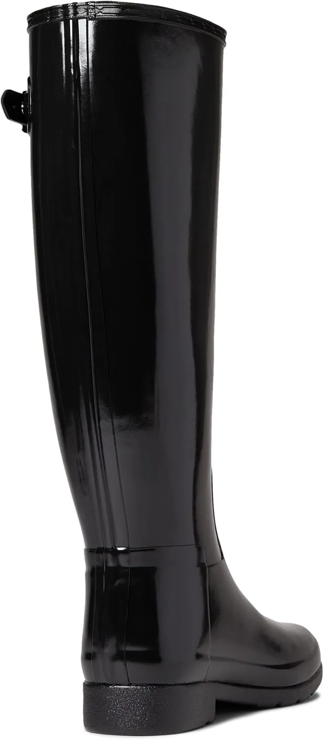 Hunter Women's Refined Tall Gloss Rain Boot