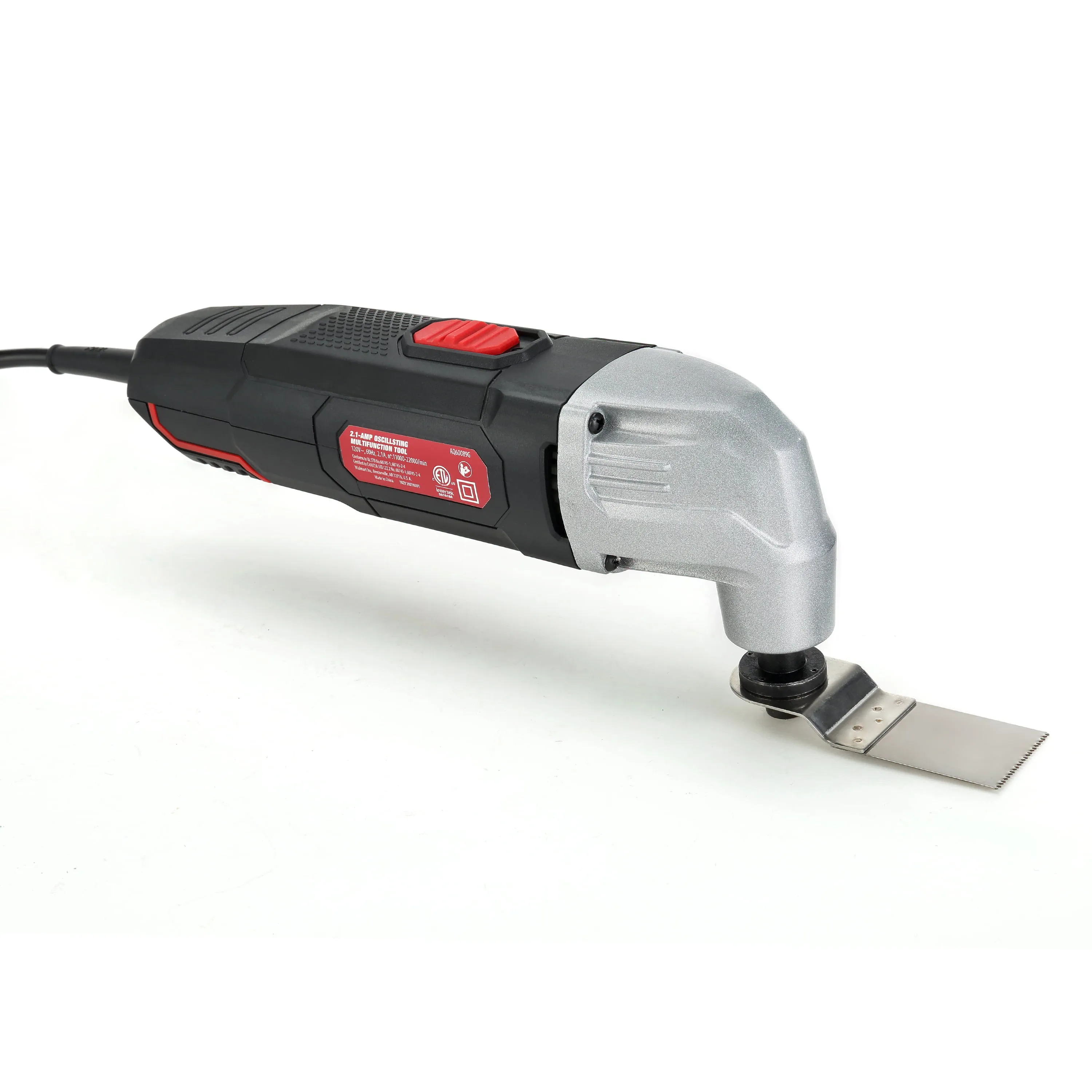 Hyper Tough 2.1 Amp Corded Oscillating Multi-function Tool, Variable Speed