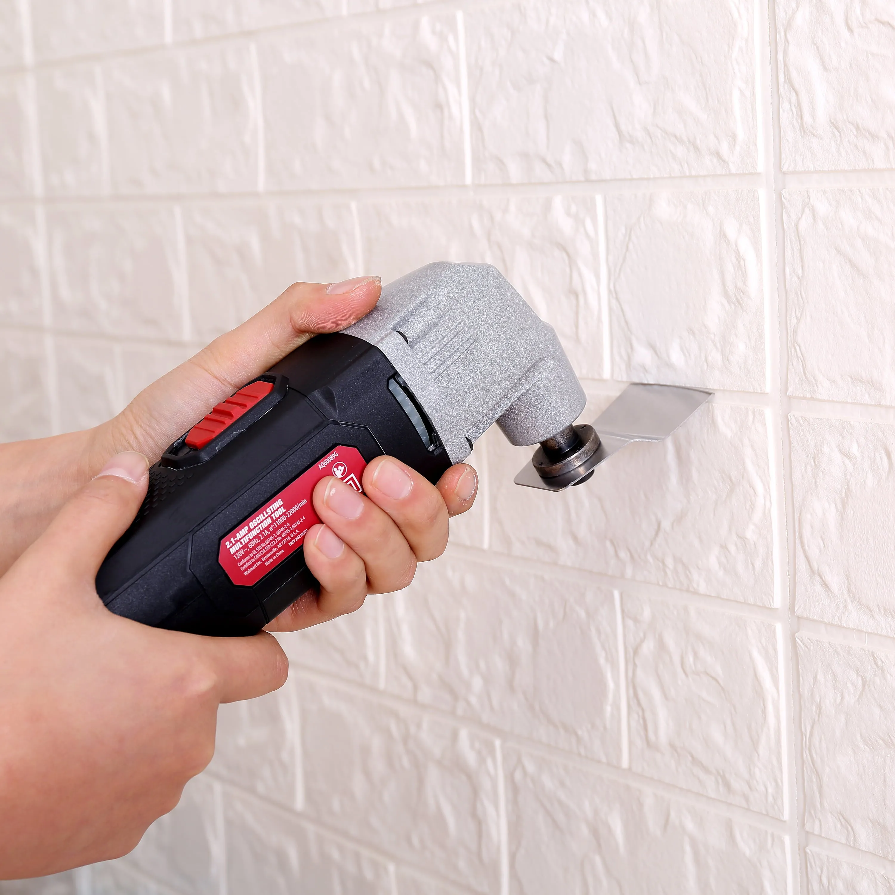 Hyper Tough 2.1 Amp Corded Oscillating Multi-function Tool, Variable Speed