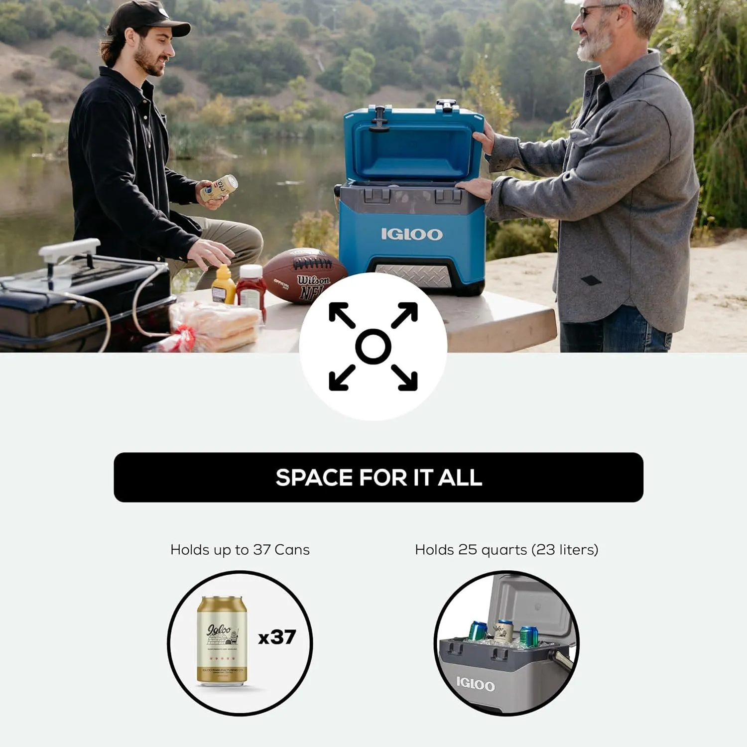 Igloo BMX Hard Coolers (25-72QT)