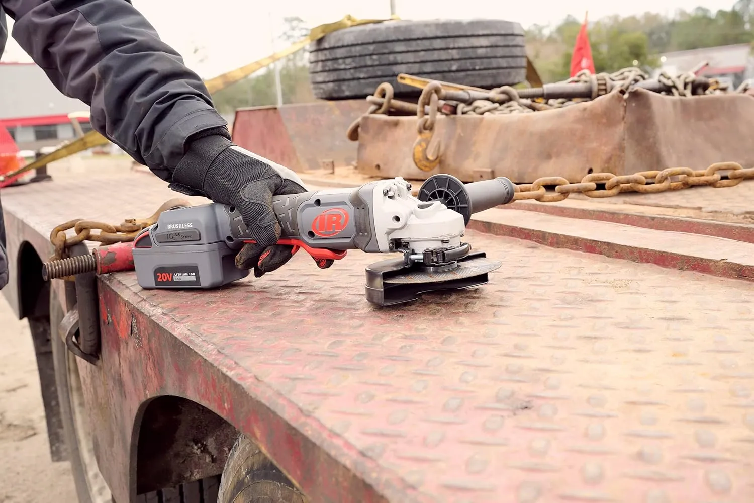 Ingersoll Rand G5351-20V Cordless Angle Grinder and Cut-off Tool, 8000 RPM, 1HP, 4.5" Wheel - Tool Only