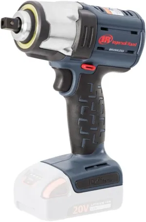 Ingersoll Rand W5153P 1/2" 20V Cordless Impact Wrench, 550 ft-lb Torque, Pin Retainer, Pistol, Bare Tool