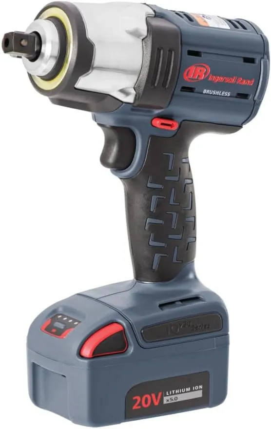Ingersoll Rand W5153P 1/2" 20V Cordless Impact Wrench, 550 ft-lb Torque, Pin Retainer, Pistol, Bare Tool