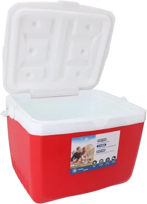 Insulated Cooler, 13L Portable Cooler Box Camping Coolers Leakproof Outdoor Cooler with Carry Handle Small Cooler Hard Shell for Beach, Drink, Beverage, Camping, Picnic, Fishing,