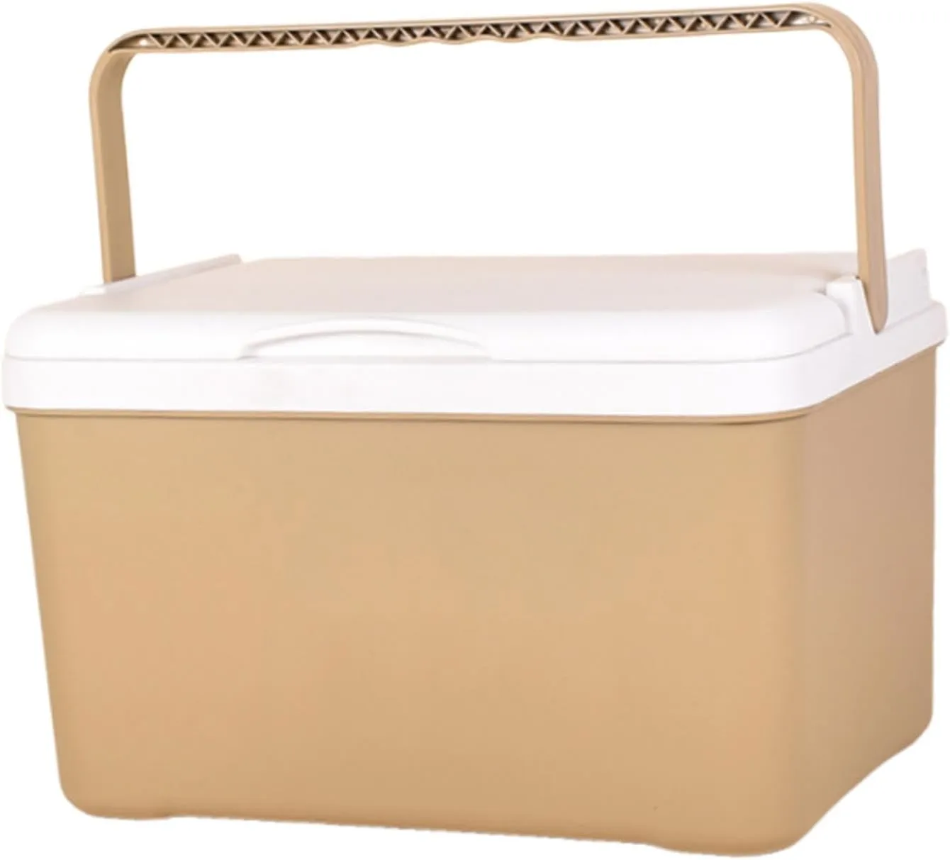 Insulated Cooler Box Ice Chest Large Capacity, Practical Portable Ice Retention Cooler Hard Coolers for Hiking Camping