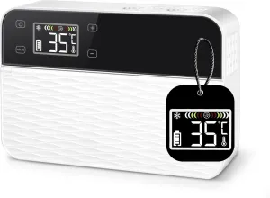 Insulin Cooler Travel Box Mini Diabetes Travel Case for Medicine Cooling,Diabetic Travel Case Keeps Cooling,Portable Insulin Cooler with 36℉/2℃-46℉/8℃ Digital Display TSA Approved